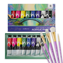 Load image into Gallery viewer, Joni Young | The Acrylic Lover: Paint & Brush Bundle