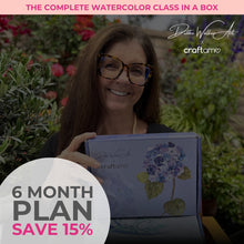 Load image into Gallery viewer, Debbie Walker X Craftamo Watercolor Class in a Box