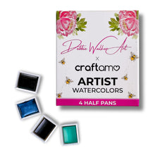 Load image into Gallery viewer, Debbie Walker | Watercolor Paint: Blue Horizon Palette