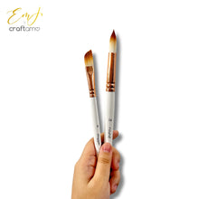 Load image into Gallery viewer, Emma Lefebvre | Round & Dagger Duo Brush Set