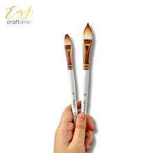 Load image into Gallery viewer, Emma Lefebvre | Cat's Tongue & Filbert Duo Brush Set