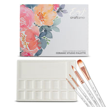 Load image into Gallery viewer, Emma Lefebvre | Signature Brush Set & Ceramic Studio Palette Bundle