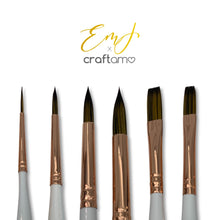 Load image into Gallery viewer, Emma Lefebvre X Craftamo Travel Brush Collection