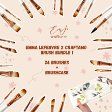 Load image into Gallery viewer, Emma Lefebvre X Craftamo Brush Bundle