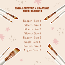 Load image into Gallery viewer, Emma Lefebvre X Craftamo Brush Bundle