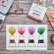 Load image into Gallery viewer, Emma Lefebvre | Watercolour Paint: Secret Garden Palette