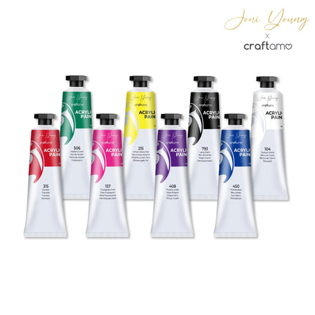 Joni Young X Craftamo | Acrylic Paint Set