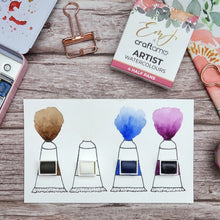 Load image into Gallery viewer, Emma Lefebvre| Watercolour Paint: Soft Twilight Palette