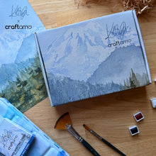 Load image into Gallery viewer, Kolbie Blume X Craftamo Watercolor Class in a Box