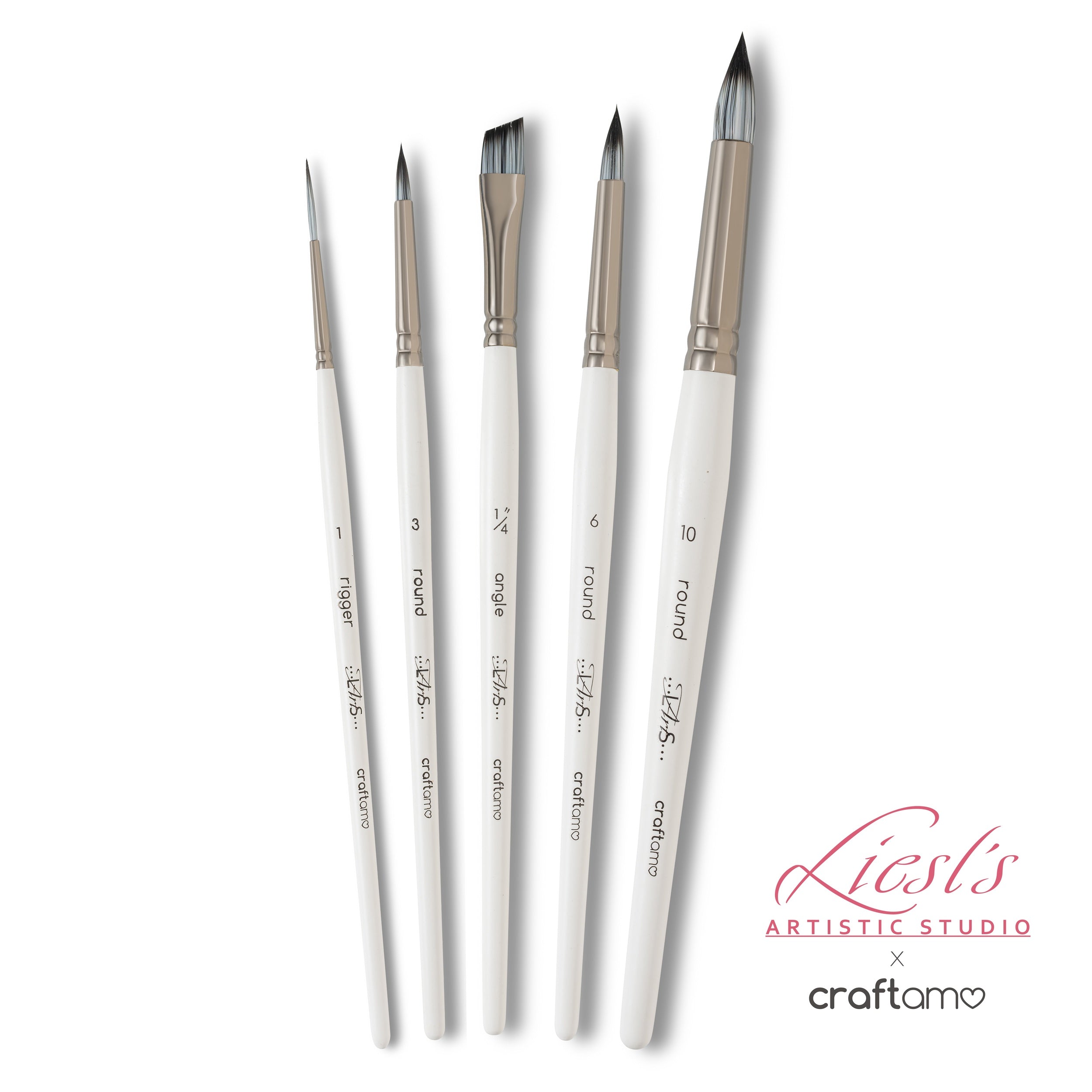 Liesl's Artistic Studio X Craftamo Signature Brush Set