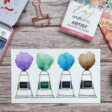 Load image into Gallery viewer, Emma Lefebvre | Watercolour Paint: Midnight Forest Palette