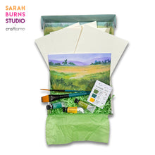 Load image into Gallery viewer, Sarah Burns Studio / Gouache Box - Green Fields