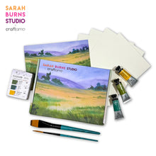 Load image into Gallery viewer, Sarah Burns Studio / Gouache Box - Green Fields