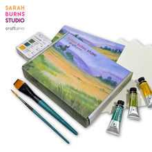 Load image into Gallery viewer, Sarah Burns Studio / Gouache Box - Green Fields