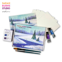 Load image into Gallery viewer, Sarah Burns Studio / Landscape Gouache Box Bundle