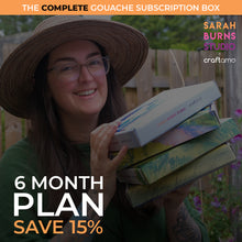 Load image into Gallery viewer, Sarah Burns Studio X Craftamo Gouache Subscription Box