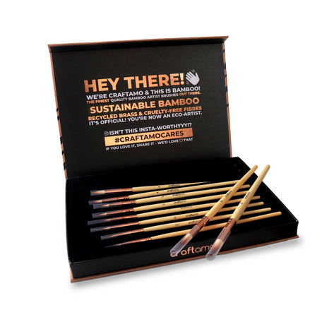 BAMBOO™ by Craftamo | Sustainable Paint Brushes