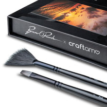 Load image into Gallery viewer, Ryan O'Rourke X Craftamo Acrylic Paint Brushes