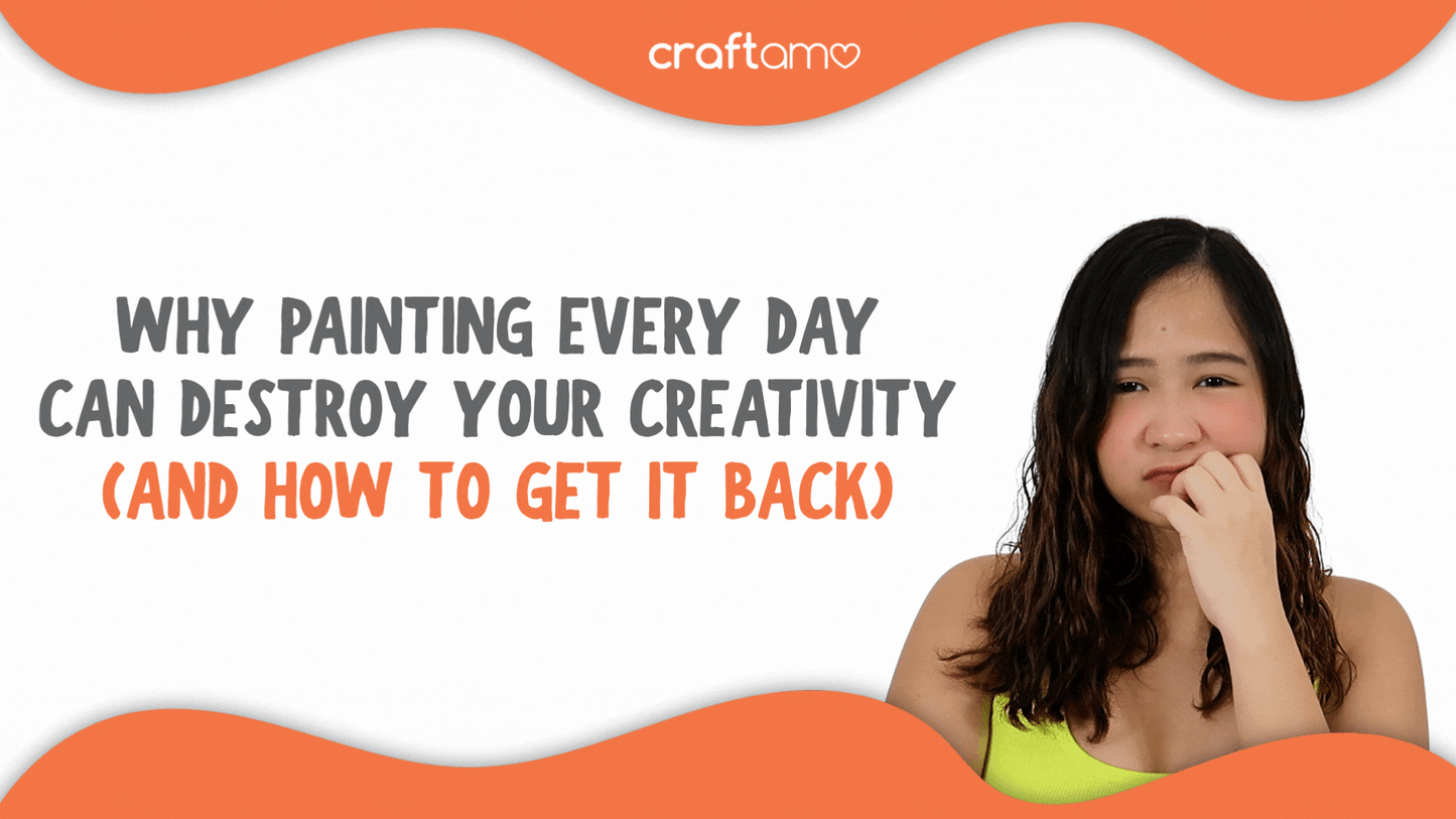 The Dark Side of Painting: Why Painting Every Day Can Destroy Your Creativity  (And How To Get It Back)