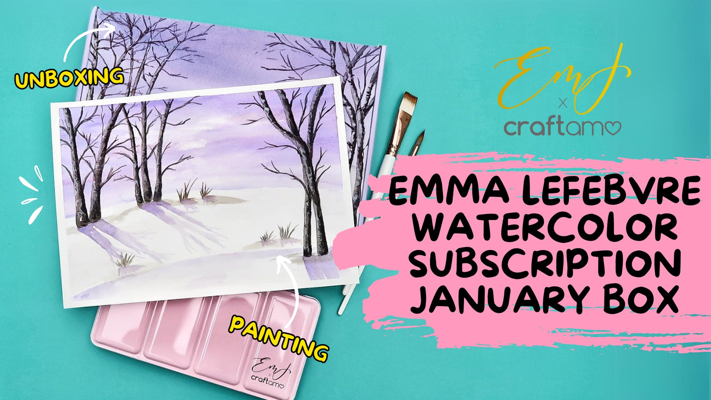 Emma Lefebvre X Craftamo January Subscription Box