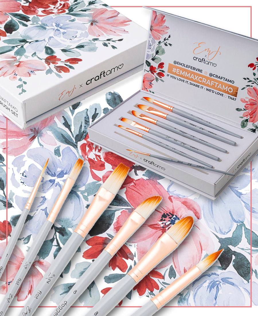 Nature's Palette : The Botanical Brush Set Launch