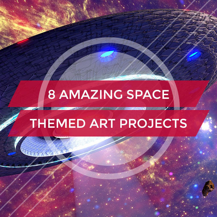 SPACE THEMED ART PROJECTS