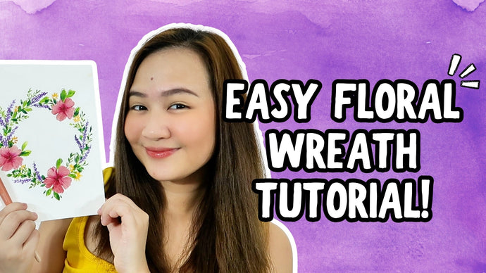 How to Paint a 5-Minute Floral Wreath with the Bloom Brush