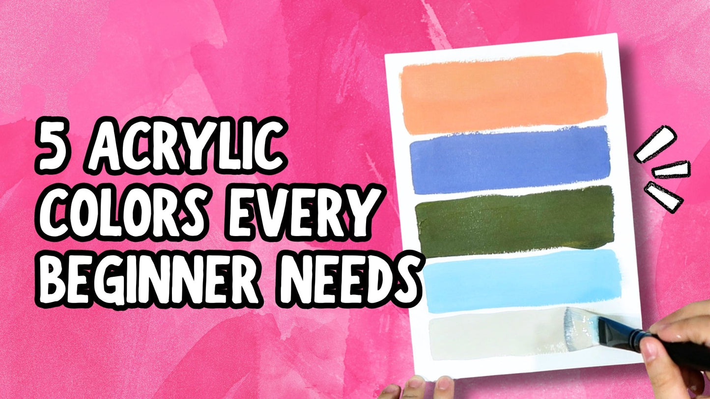 5 Essential Acrylic Mixes Every Beginner Should Know