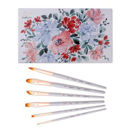 Emma Lefebvre X Craftamo Botanical Brush Set & Sticker Pack