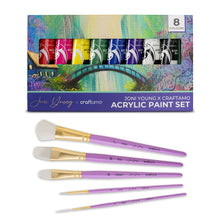 Load image into Gallery viewer, Joni Young | The Acrylic Lover: Paint &amp; Brush Bundle
