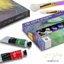 Load image into Gallery viewer, Joni Young | The Acrylic Lover: Paint &amp; Brush Bundle
