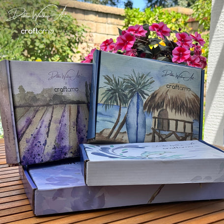 Debbie Walker X Craftamo Watercolor Class in a Box