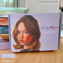 Load image into Gallery viewer, Emily Hughes X Craftamo Gouache Class in a Box
