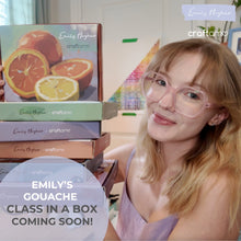 Load image into Gallery viewer, Emily Hughes X Craftamo Gouache Class in a Box
