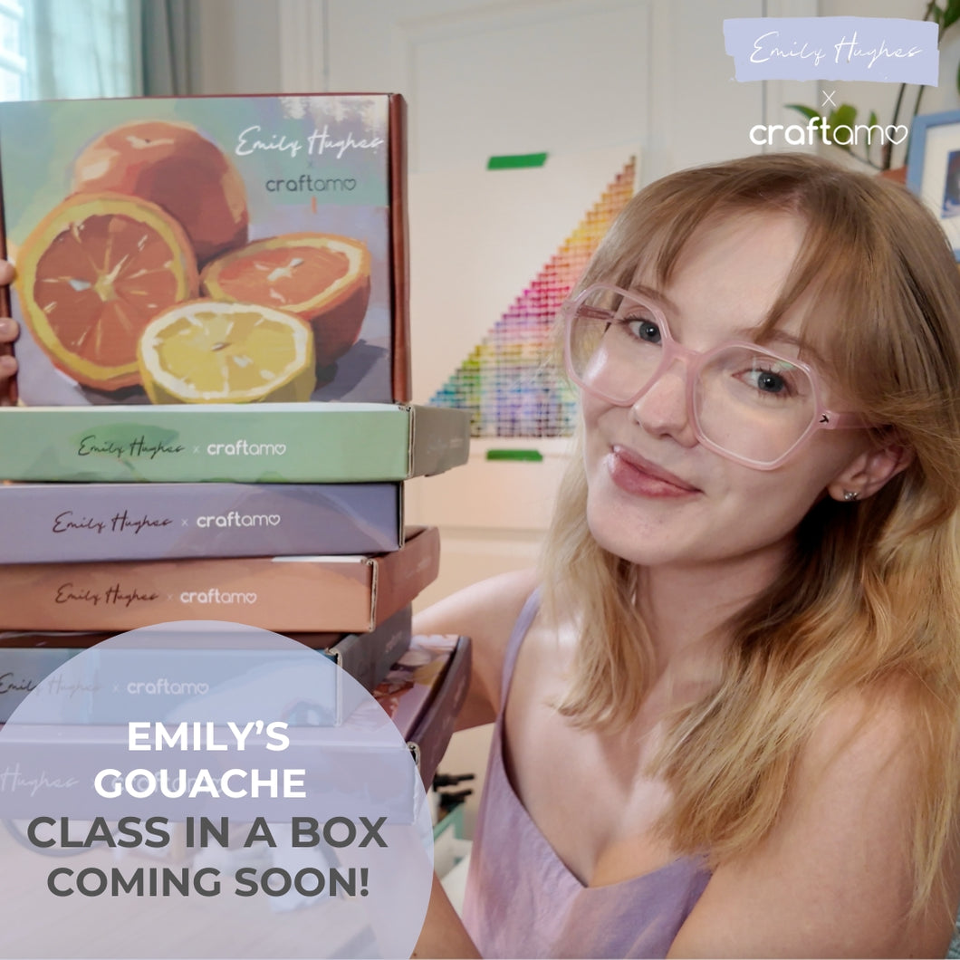 Emily Hughes X Craftamo Gouache Class in a Box