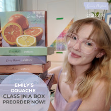 Load image into Gallery viewer, Emily Hughes X Craftamo Gouache Class in a Box
