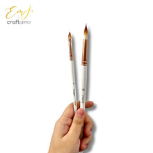 Load image into Gallery viewer, Emma Lefebvre | Duo Brush Collection: Dagger &amp; Round
