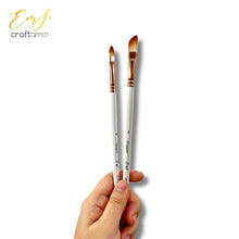 Load image into Gallery viewer, Emma Lefebvre | Dagger &amp; Filbert Duo Brush Set
