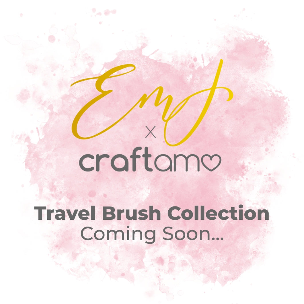 Emma Lefebvre X Craftamo Travel Brush Collection