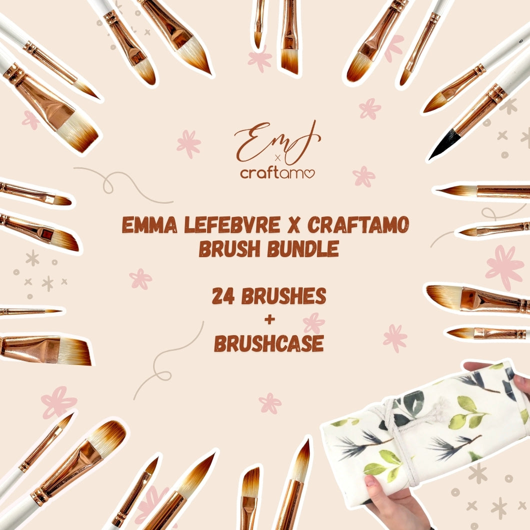 Emma Lefebvre | The Complete Artist Brush Bundle