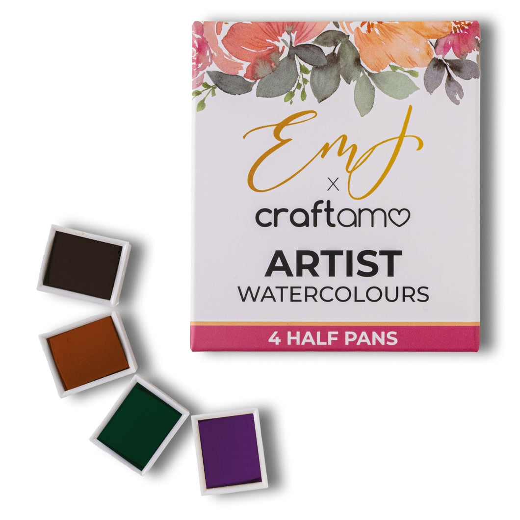 Emma Lefebvre X Craftamo | Watercolour Paint June Collection