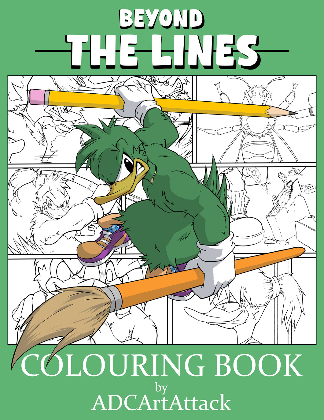 ADCArtAttack X Craftamo | Colouring Book & Marker Set