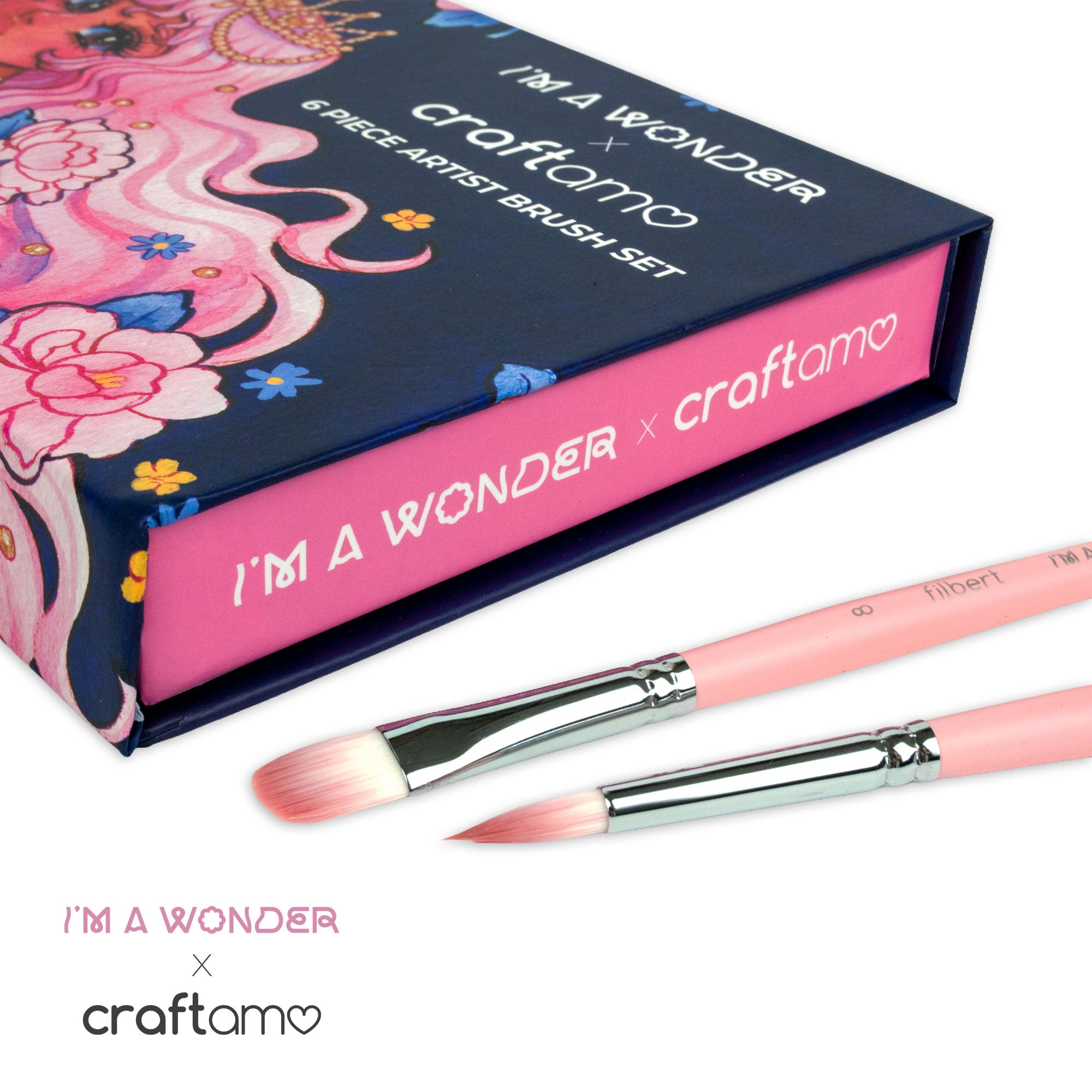 I'm A Wonder X Craftamo | Signature Brush Set