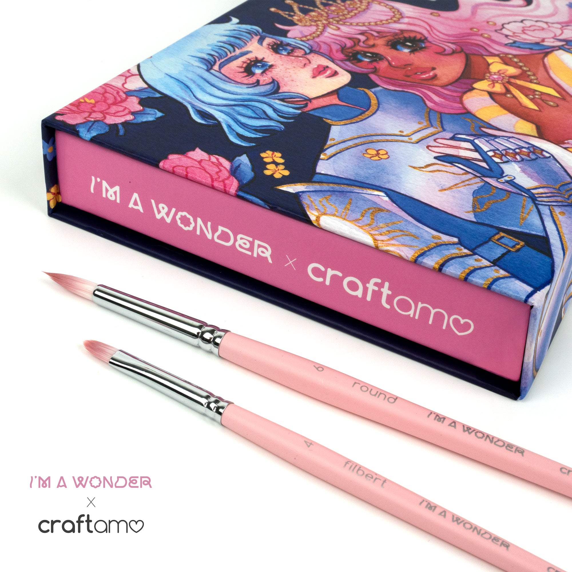 Emma Lefebvre | Signature Brush Set & Ceramic Studio Palette