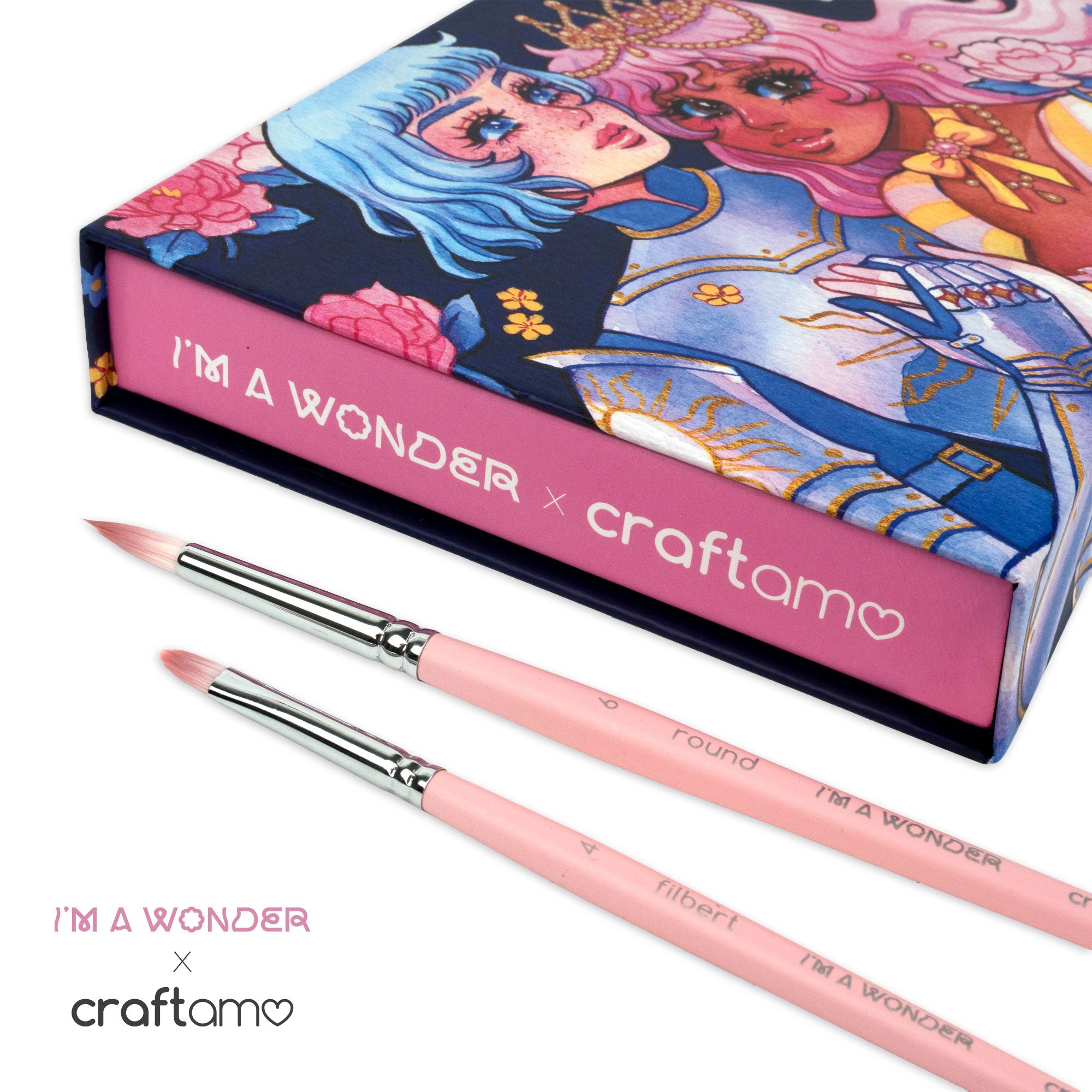 I'm A Wonder | Mixed Media Paint Brush Set – Craftamo