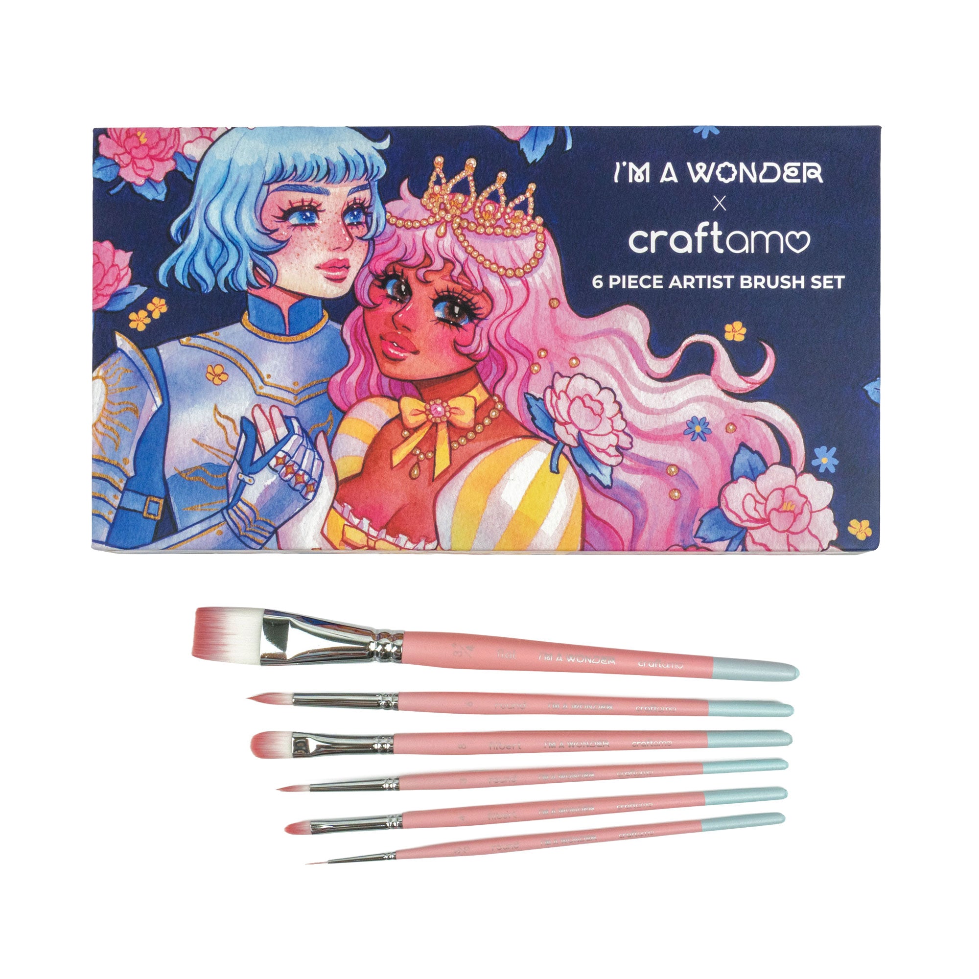 I'm A Wonder X Craftamo | Signature Brush Set