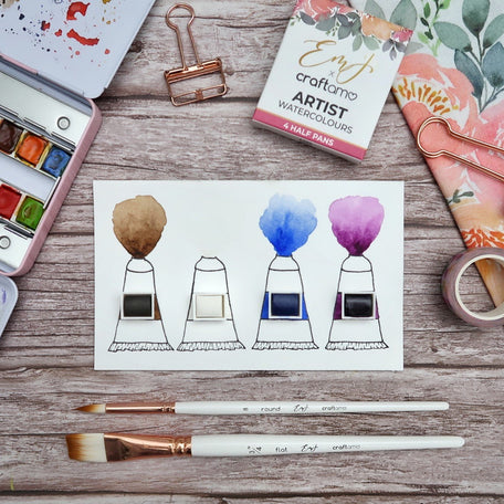 Emma Lefebvre X Craftamo / Watercolour Paint Collection