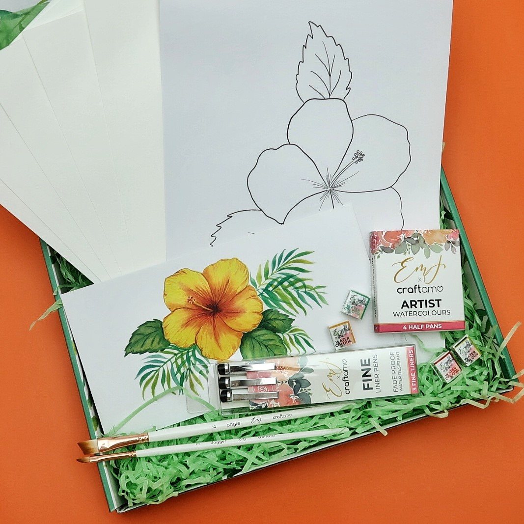 Emma Lefebvre X Craftamo / Paint With Emma July Box