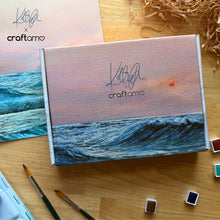 Load image into Gallery viewer, Kolbie Blume X Craftamo Watercolor Class in a Box
