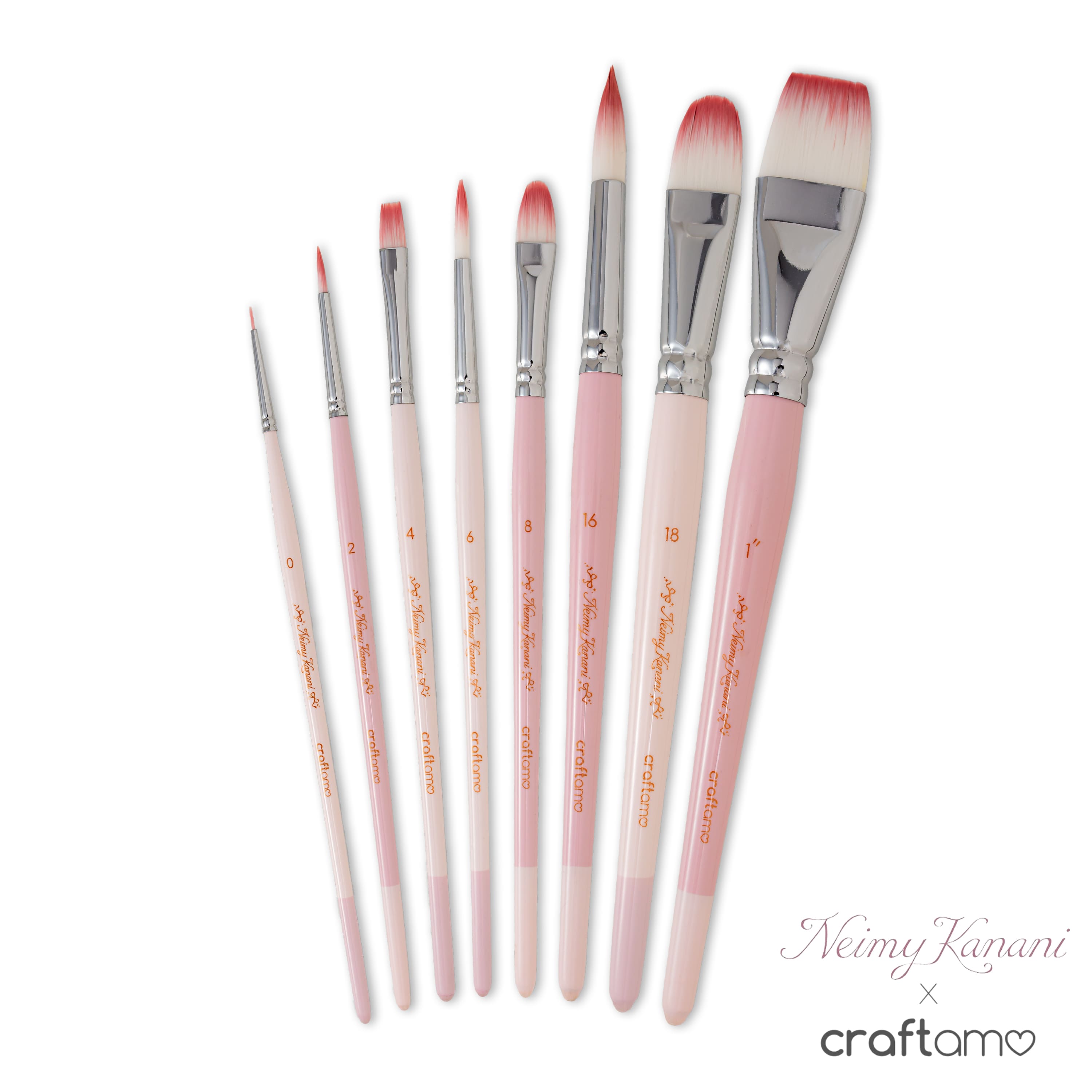 Neimy Kanani X Craftamo | Limited Edition Brush Set